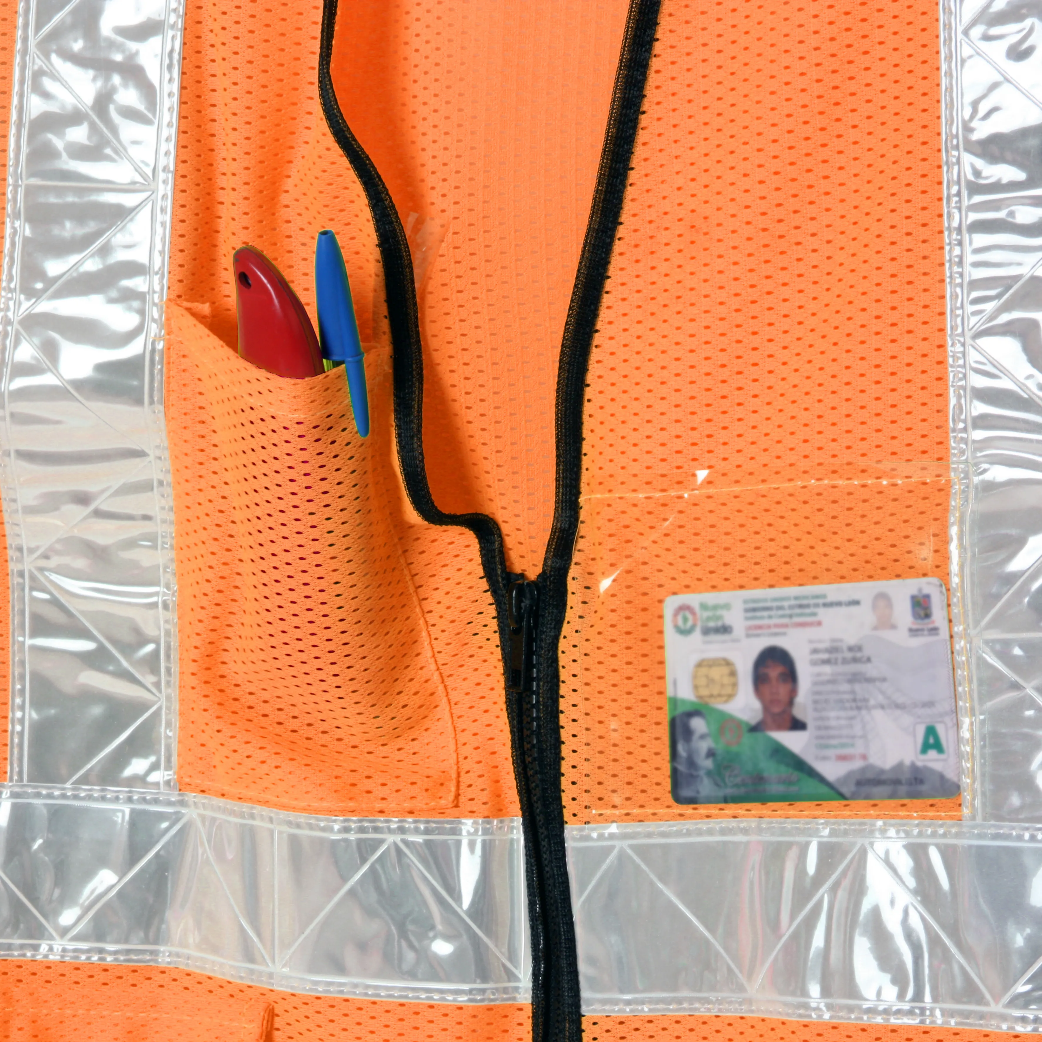 Chaleco Microprisma Naranja XL - Imagen 2