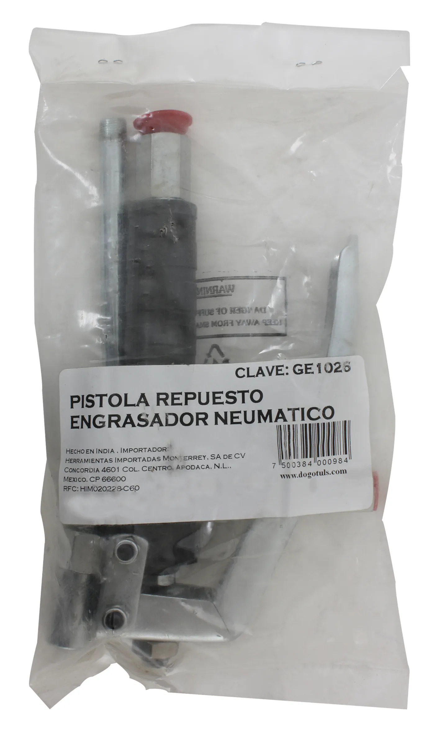 Pistola de Repuesto para Engrasador Neumático - Imagen 3