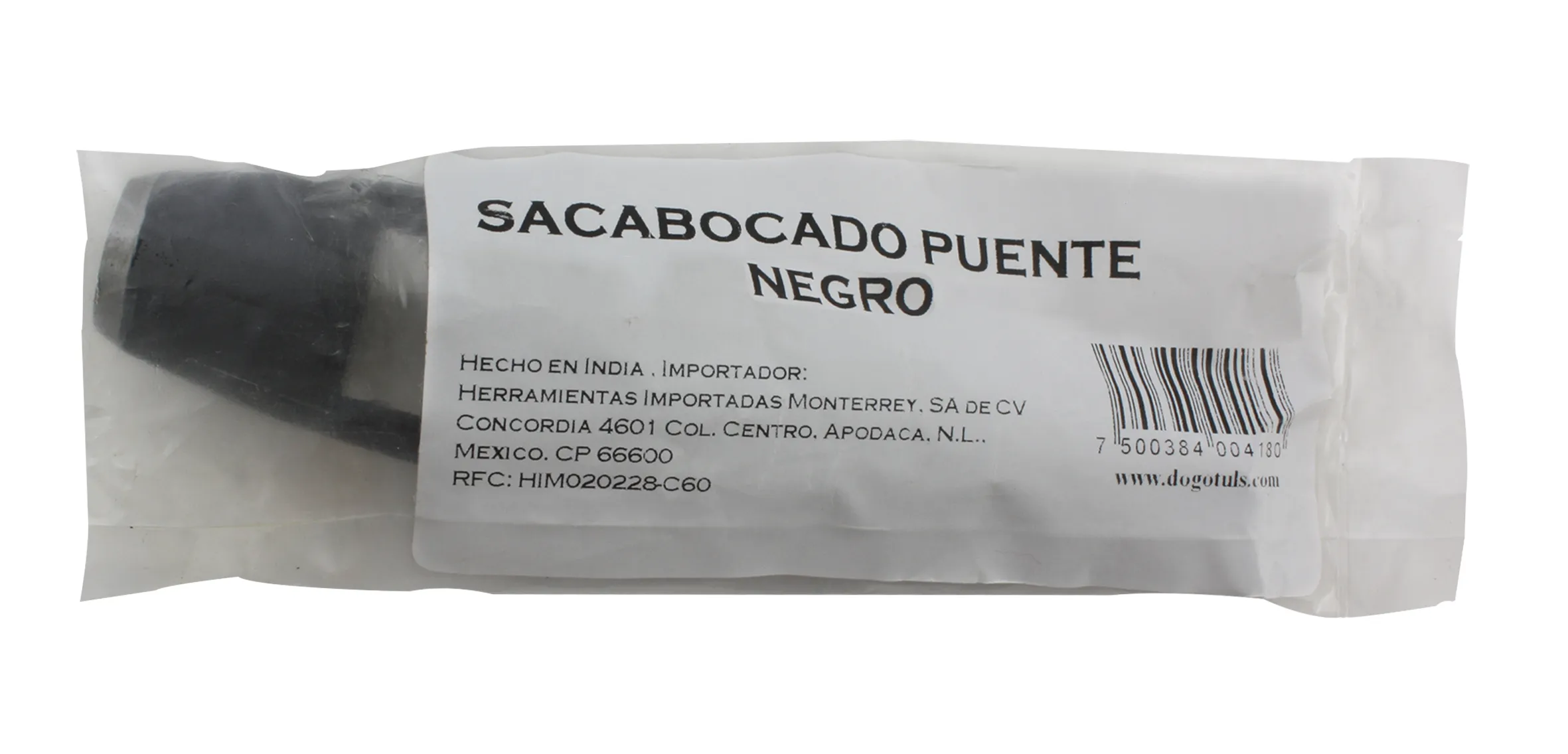 Sacabocado Puente 1" Negro - Imagen 4