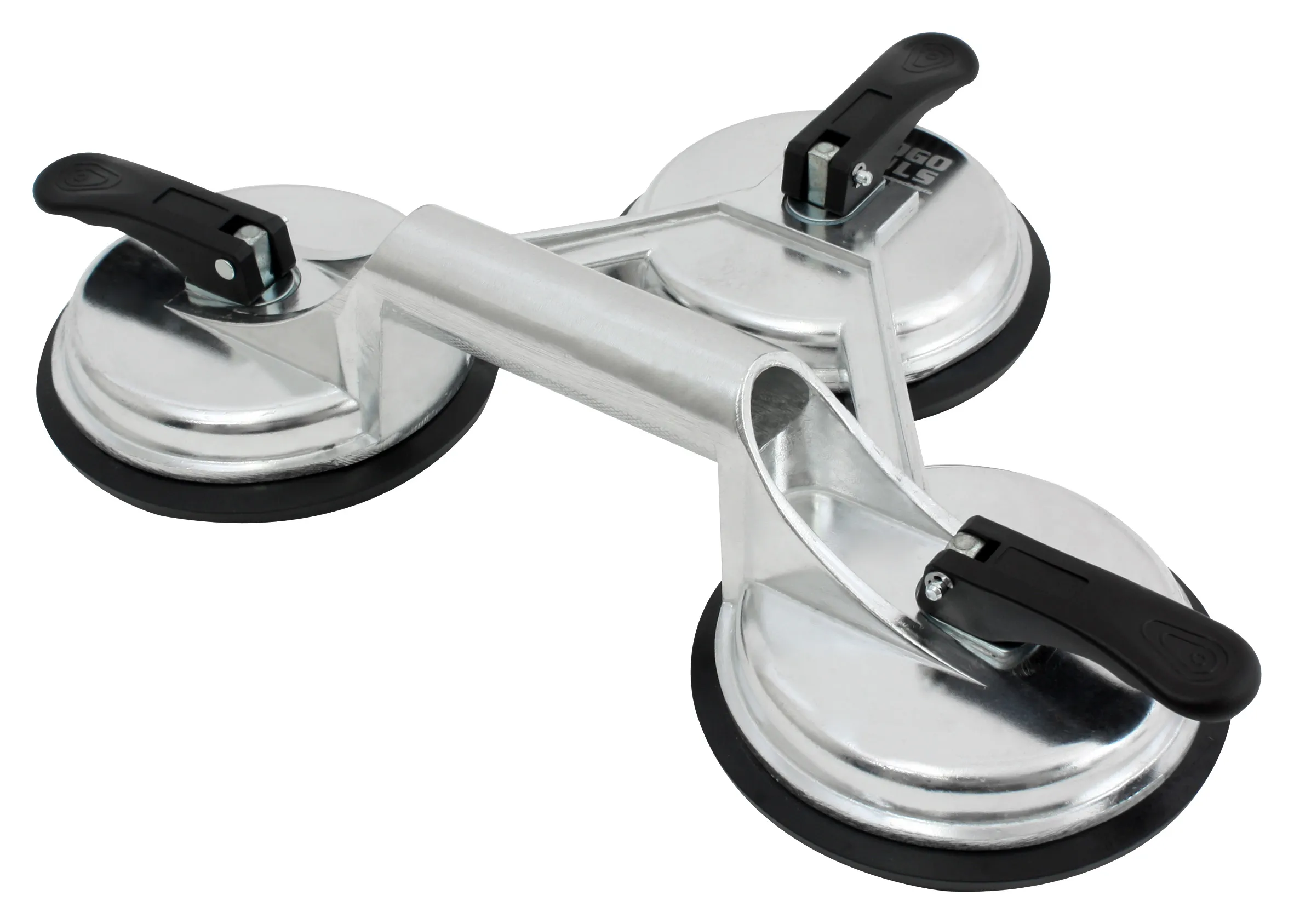 Ventosa de Aluminio Triple 150 kg 123 mm