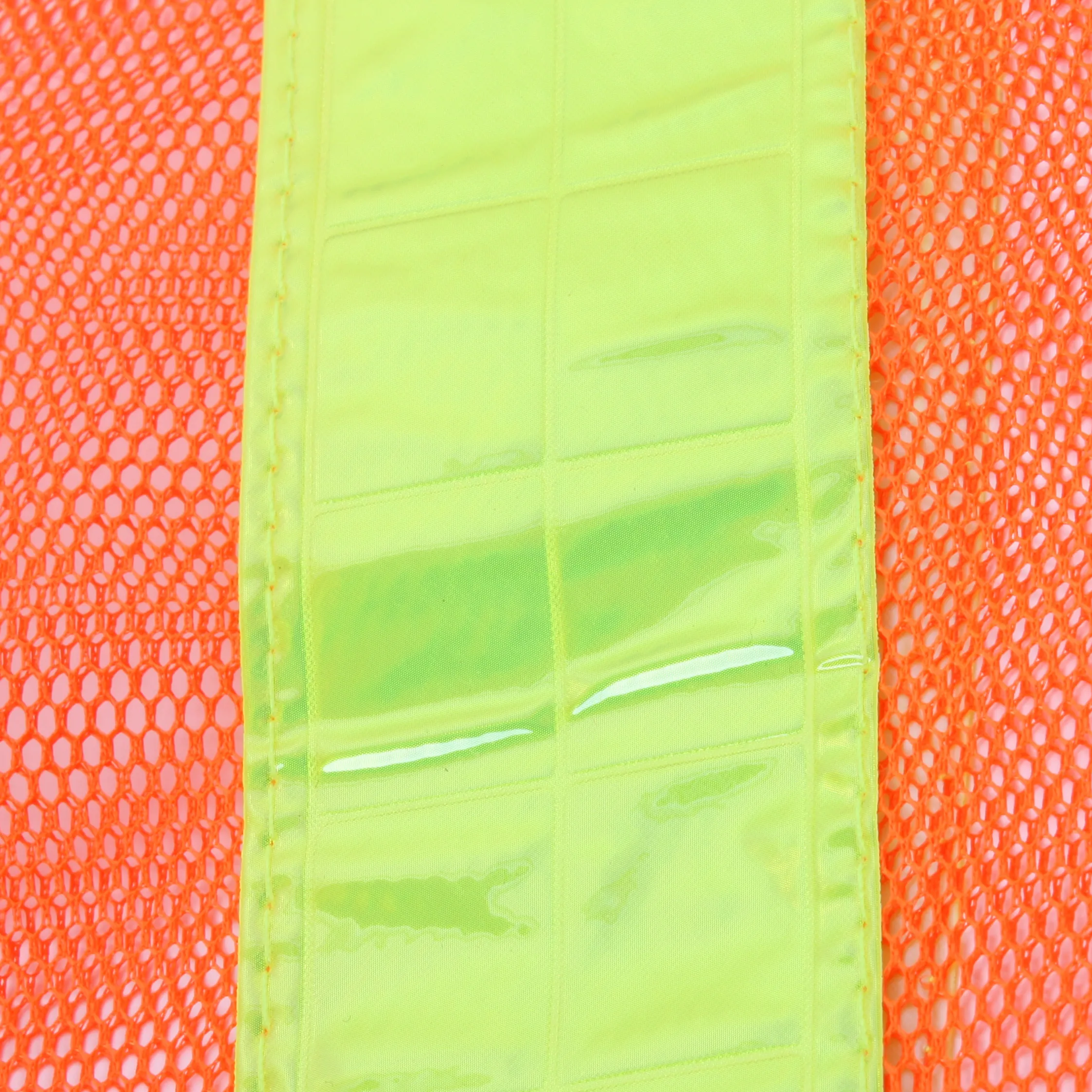 Chaleco de Malla Naranja de Seguridad D1 - Imagen 2