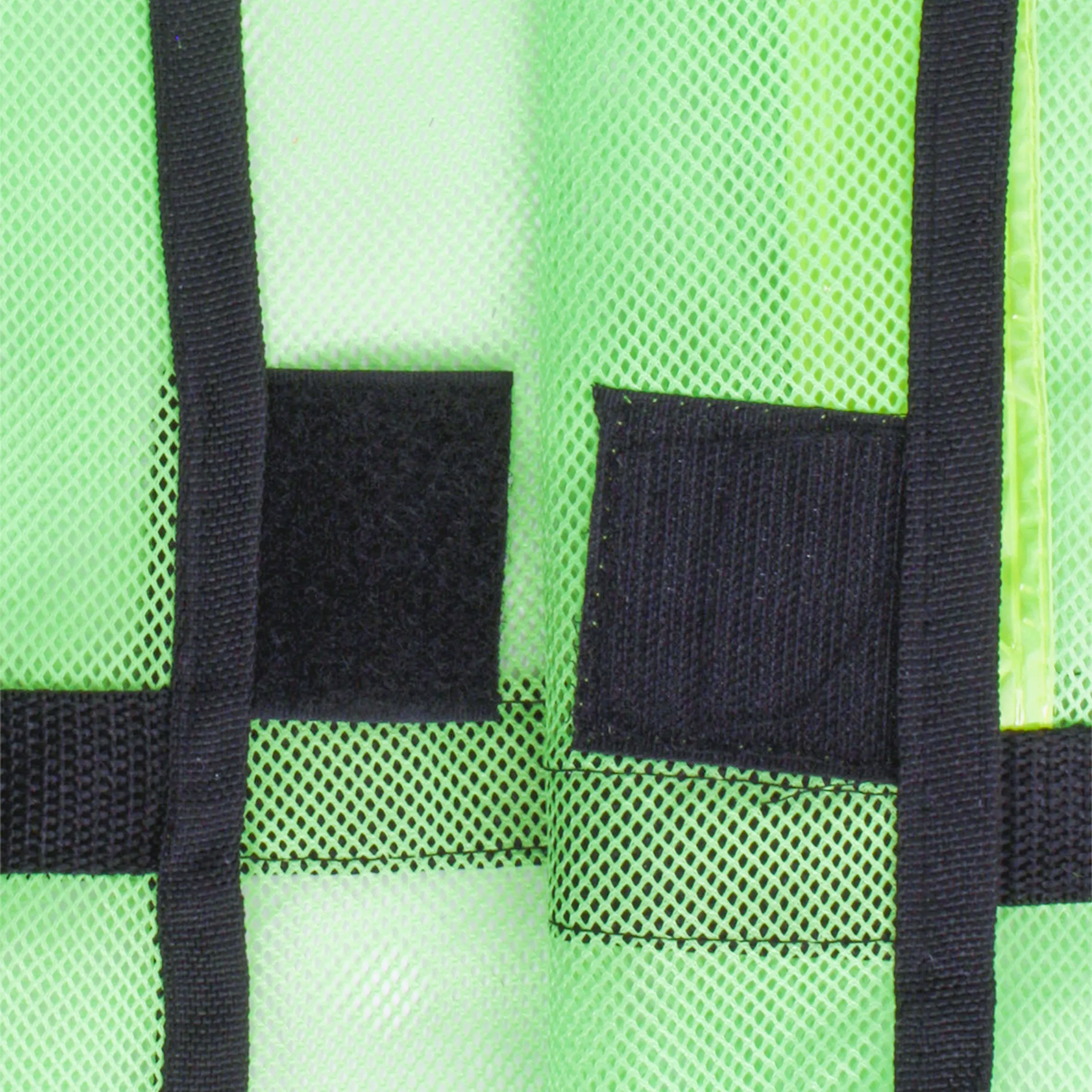 Chaleco de Malla Verde de Seguridad D2 - Imagen 4