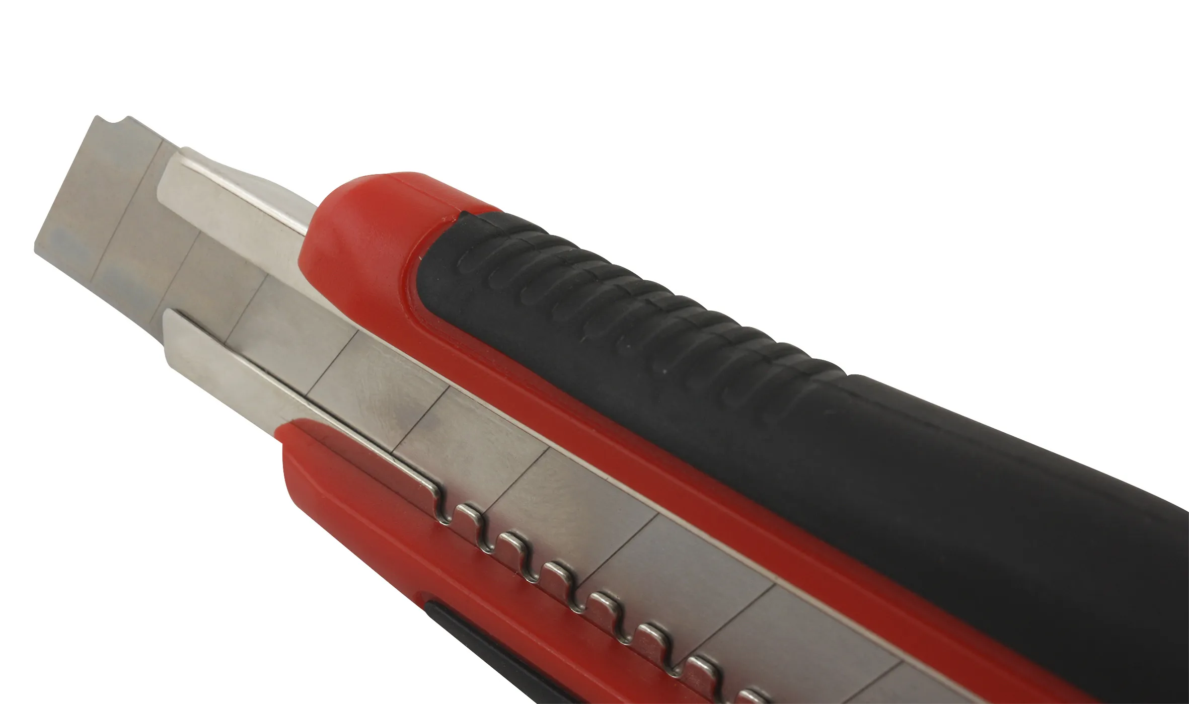 Navaja Cúter de Plástico 6" con Grip TPR y 2 Repuestos - Imagen 3