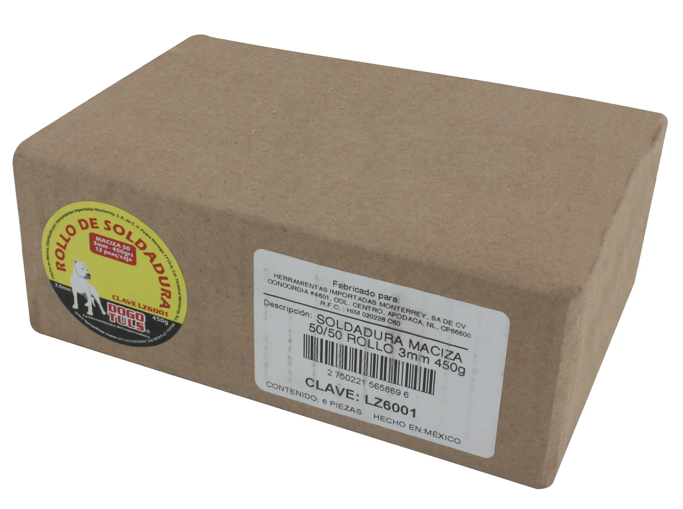 Soldadura Maciza 50/50 Rollo 3 mm 450 g - Imagen 3