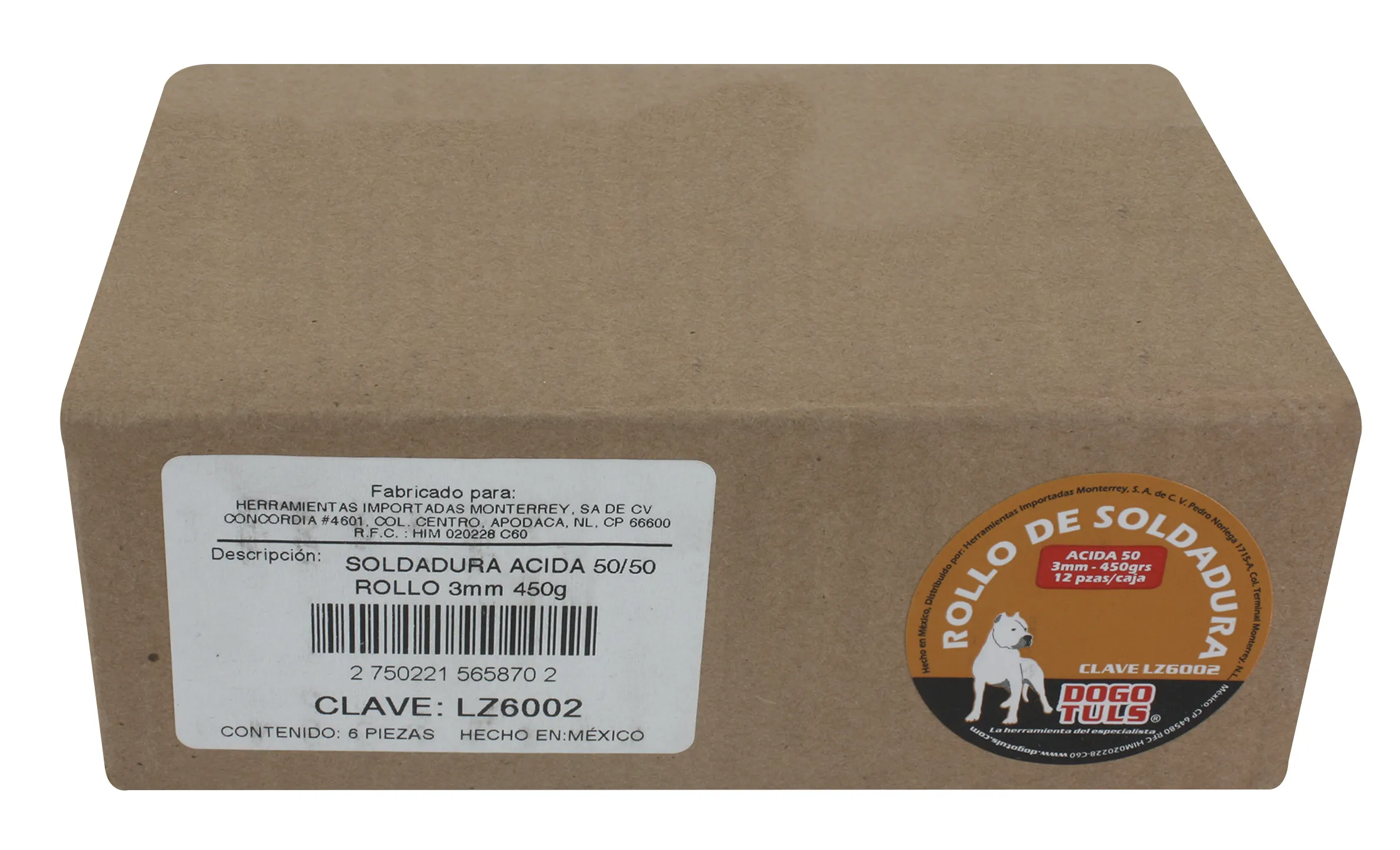 Soldadura Ácida 50/50 Rollo 3 mm 450 g - Imagen 2