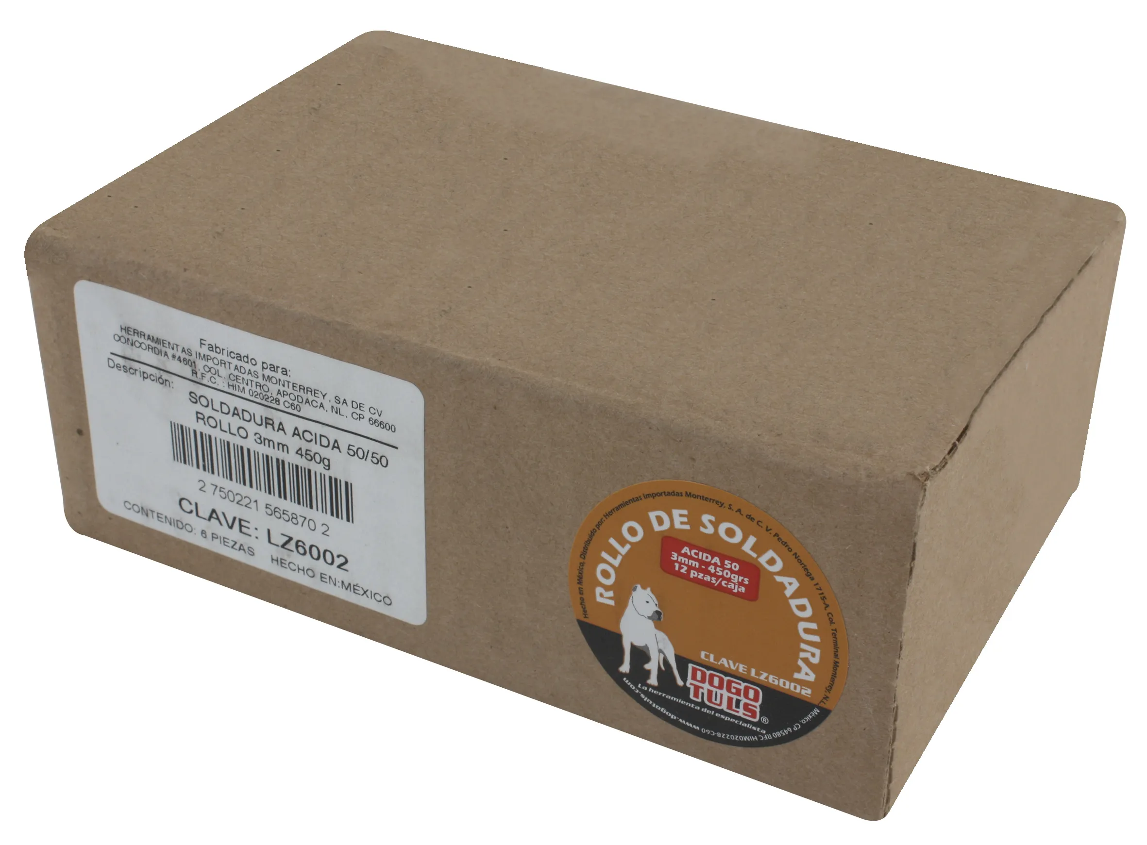 Soldadura Ácida 50/50 Rollo 3 mm 450 g - Imagen 3
