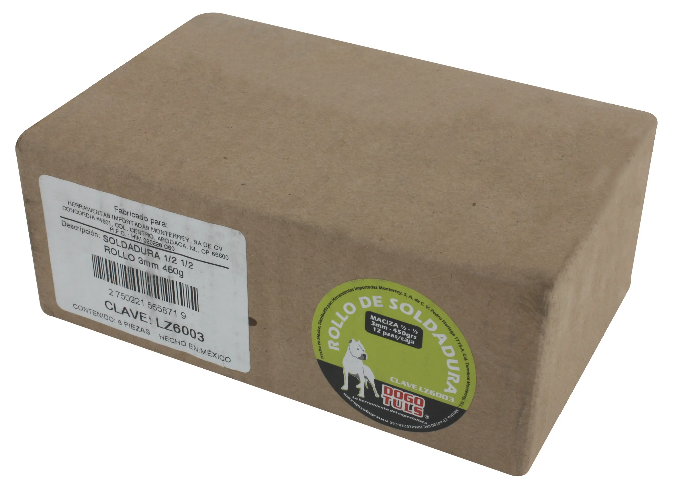 Soldadura 1/2 1/2 Rollo 3 mm 450 g - Imagen 3
