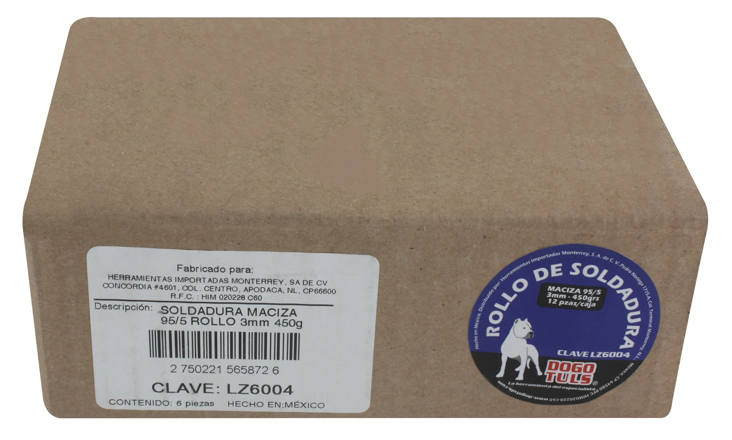 Soldadura 95/5 Rollo 3 mm 450 g - Imagen 2
