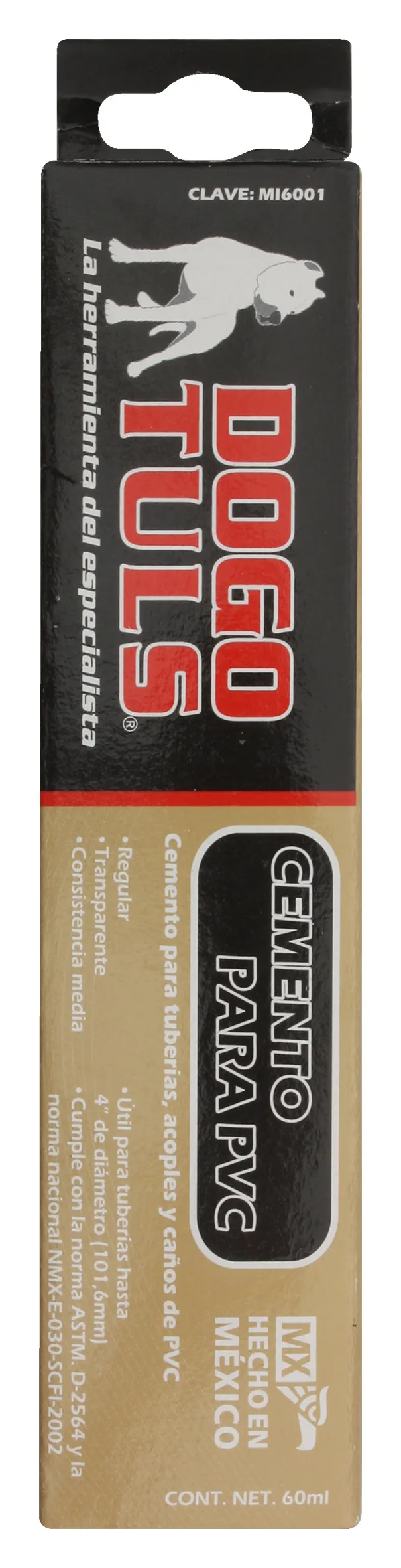 Cemento PVC Regular Tubo 60 mL - Imagen 3