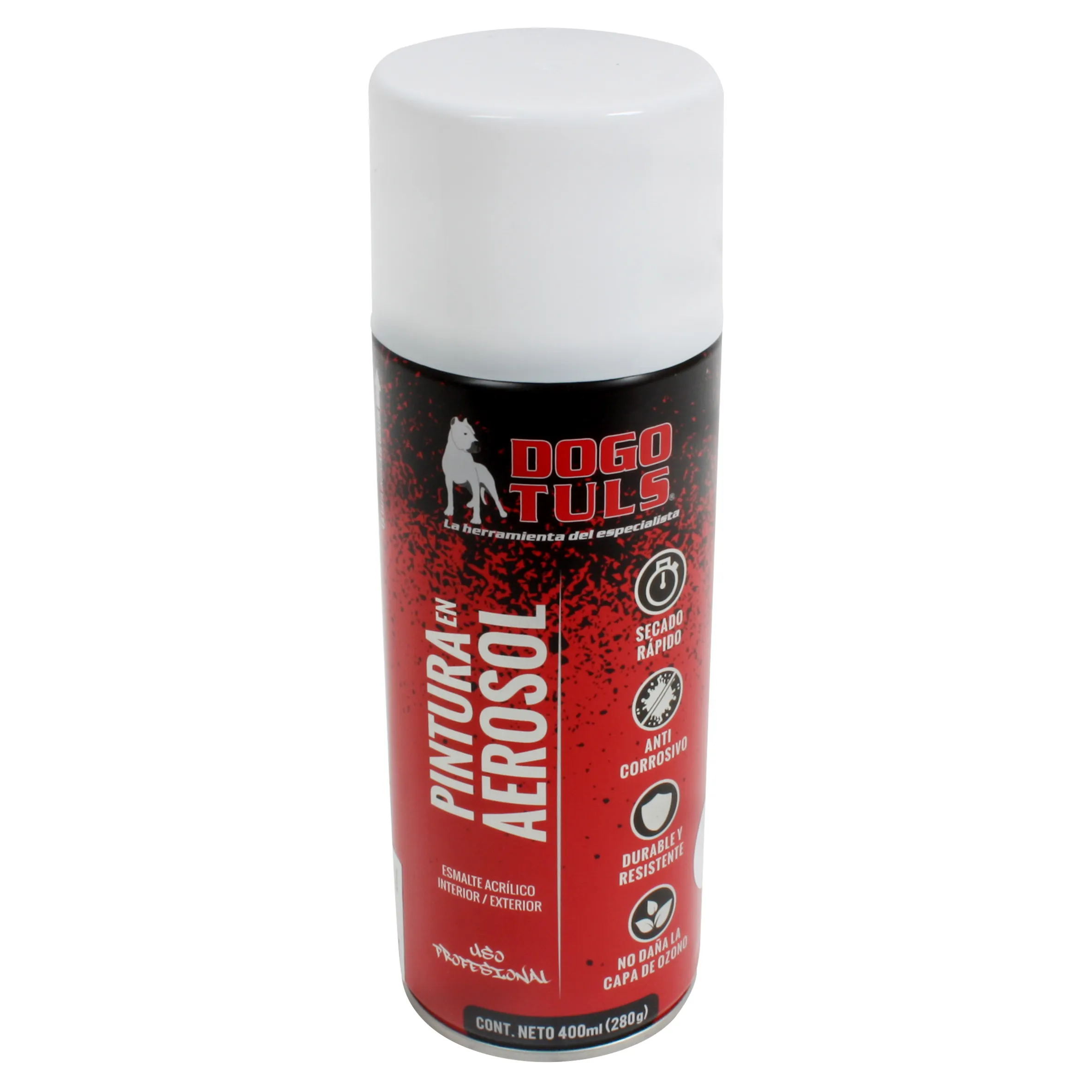 Pintura Aerosol Mate Blanco - Paquete 6 Piezas