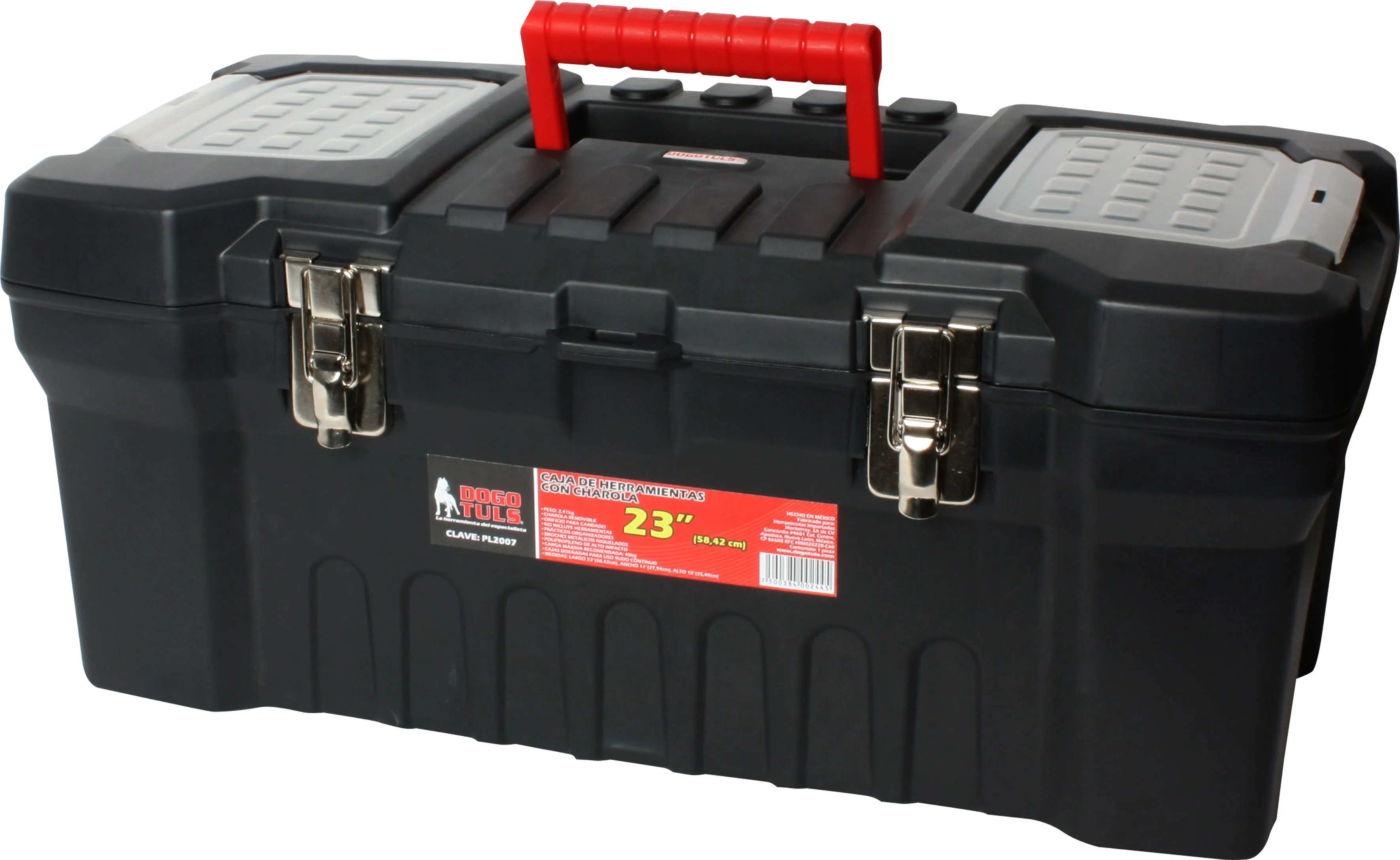 Caja para Herramienta 23" Broche Metálico