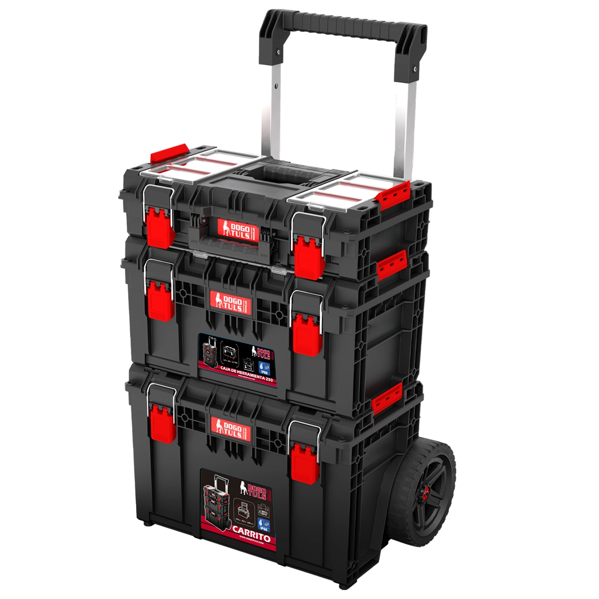 Set de Cajas para Herramienta Modulares 3 pzas