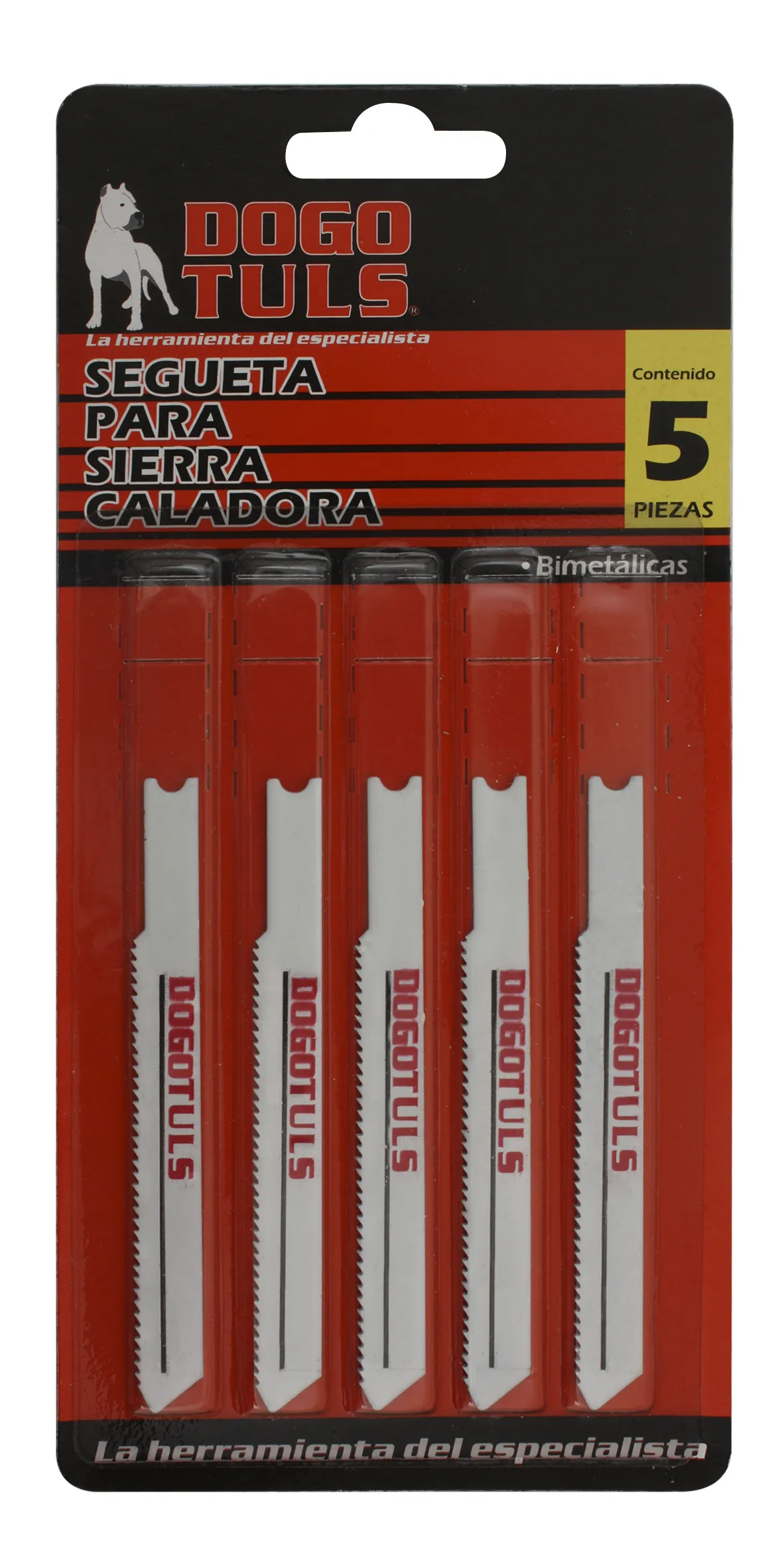 Segueta Caladora 4" x 10 Dientes Zanco Universal - Imagen 3