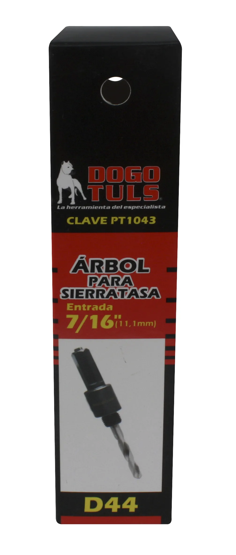 Árbol 7/16" x 1/2" 20 D44 para Sierra Taza - Imagen 4