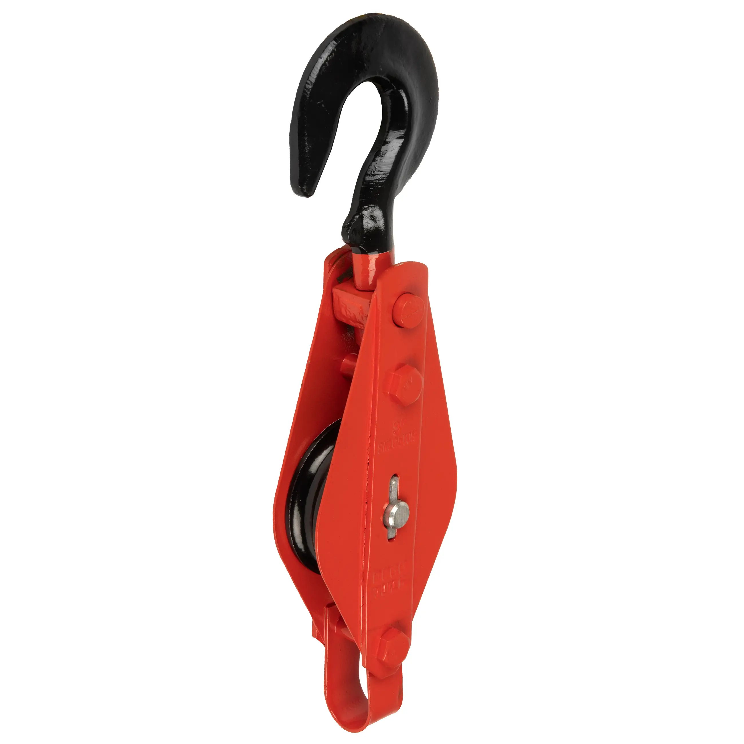 Polea Garrucha Sencilla 3" 0.5 t Giratoria - Paquete 4 Piezas