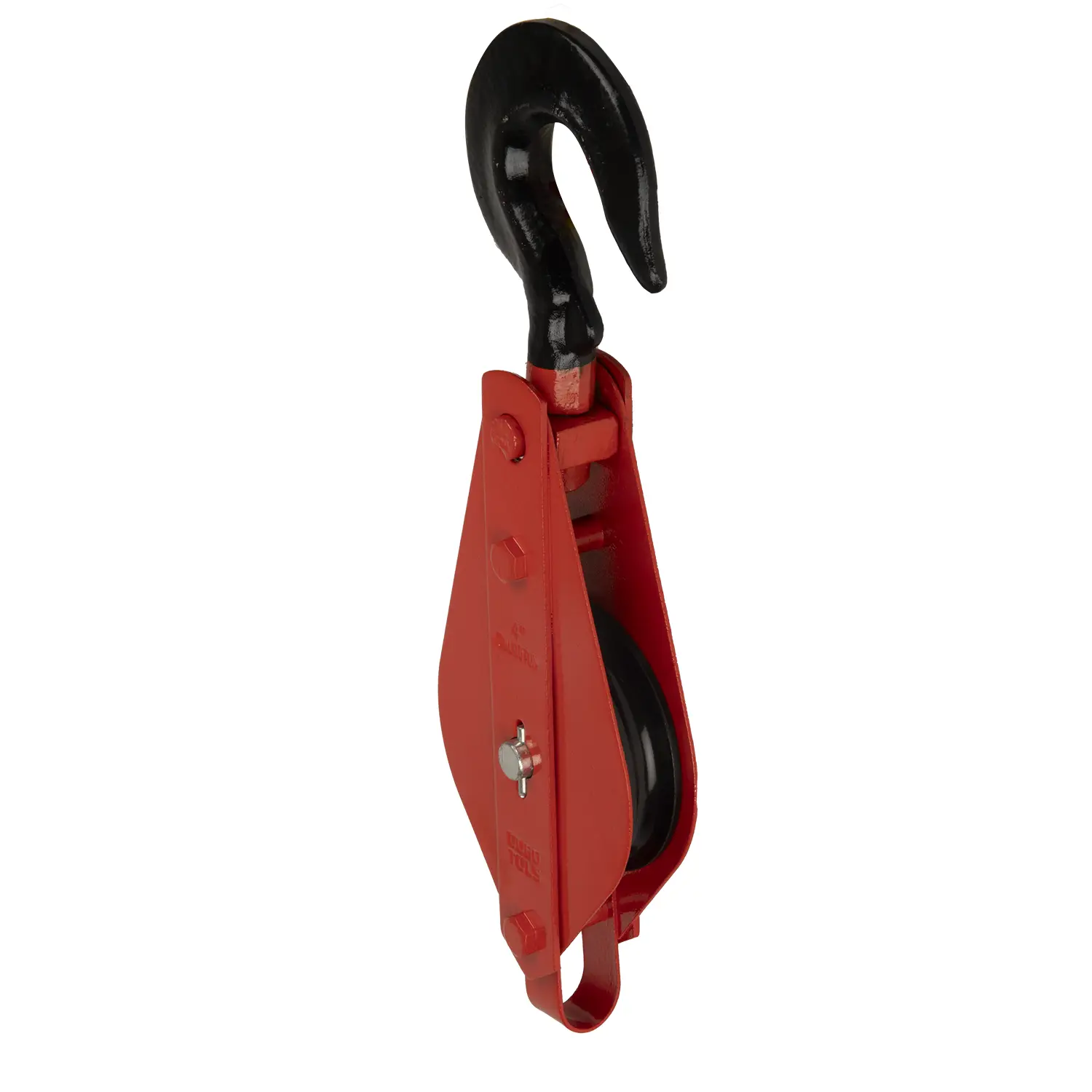 Polea Garrucha Sencilla 4" 0.8 t Giratoria - Paquete 2 Piezas