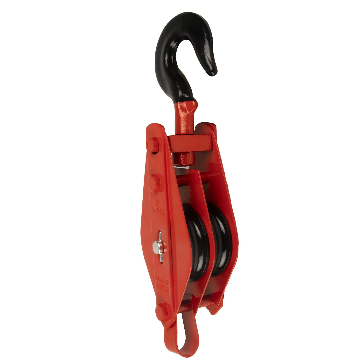 Polea Garrucha Doble 3" 0.5 t Giratoria - Paquete 4 Piezas