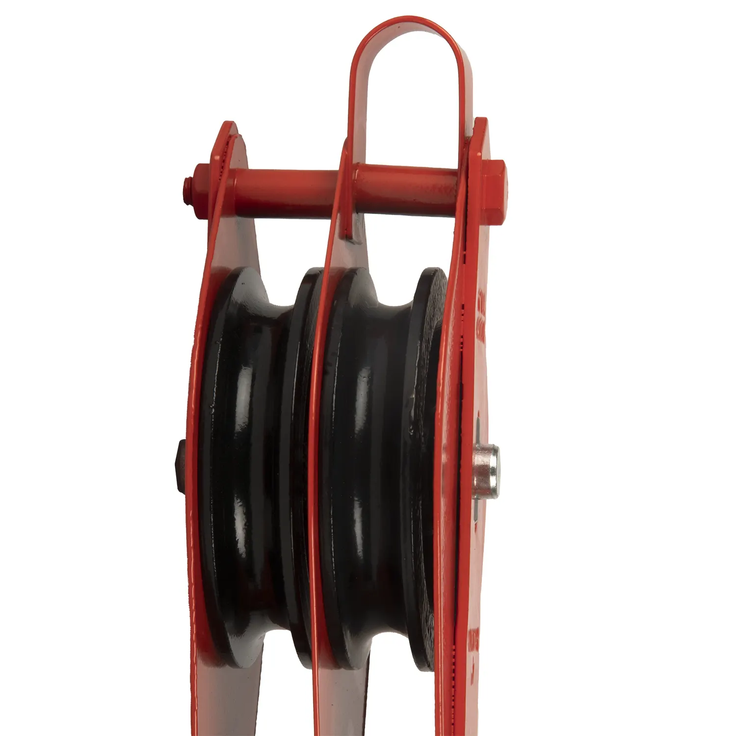 Polea Garrucha Doble 4" 0.8 t Giratoria - Imagen 4