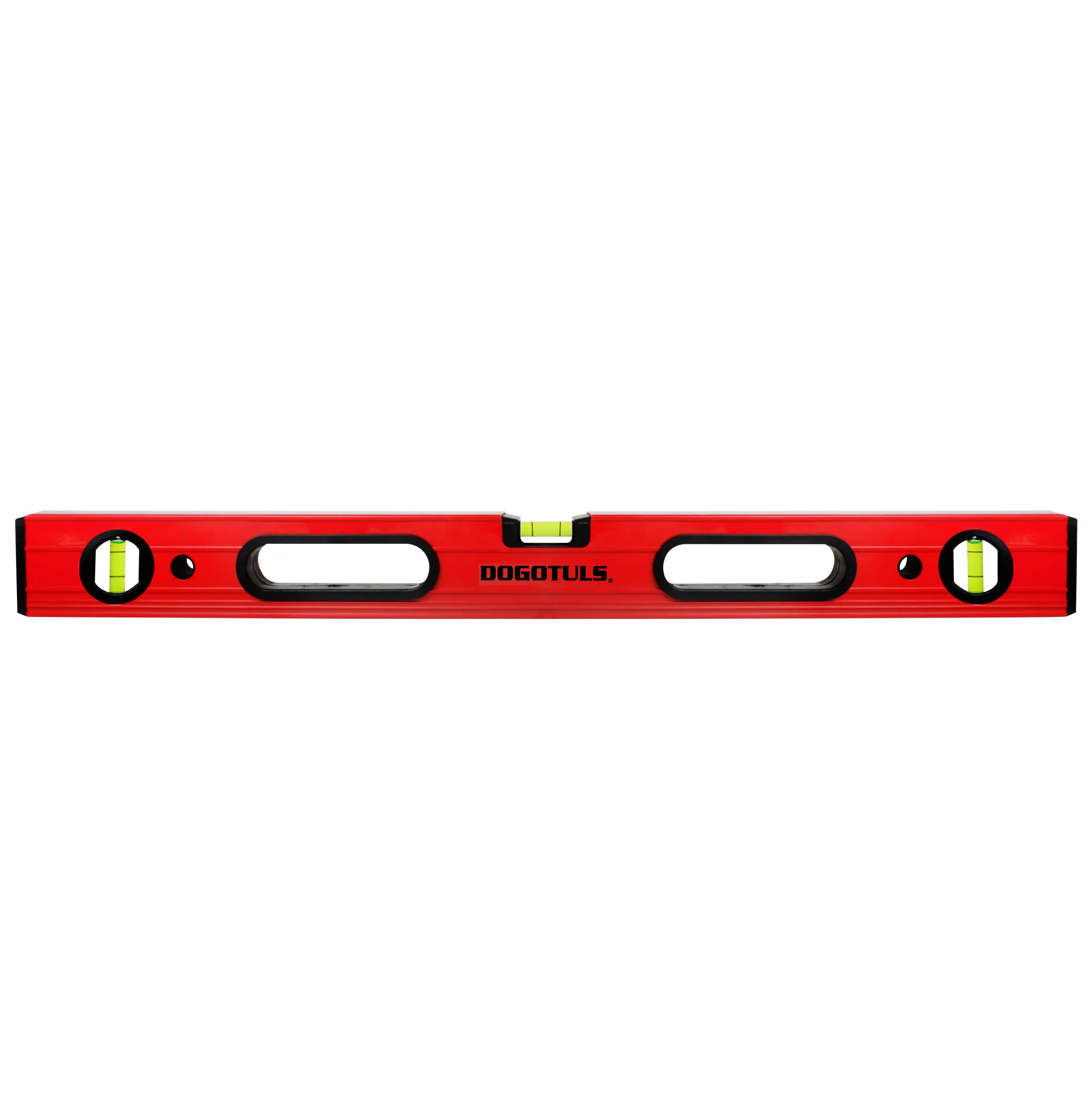 Nivel de Aluminio Rojo 36" 3 Gotas - Paquete 5 Piezas
