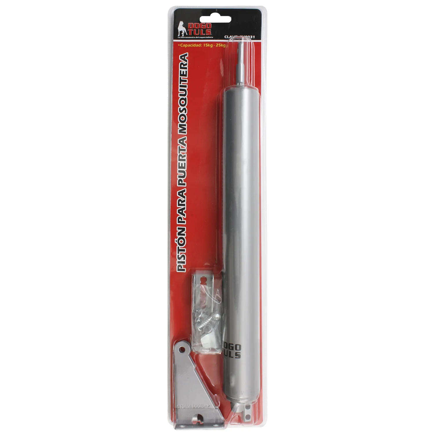 Pistón Cierrapuertas de Aluminio 15-25 kg - Imagen 2