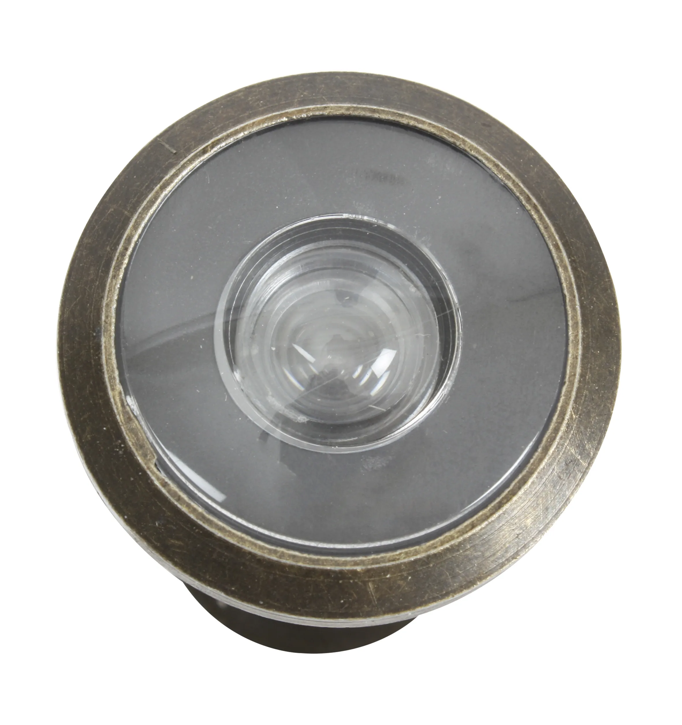 Mirilla de Zinc Cobre Antiguo 180° - Paquete 10 Piezas