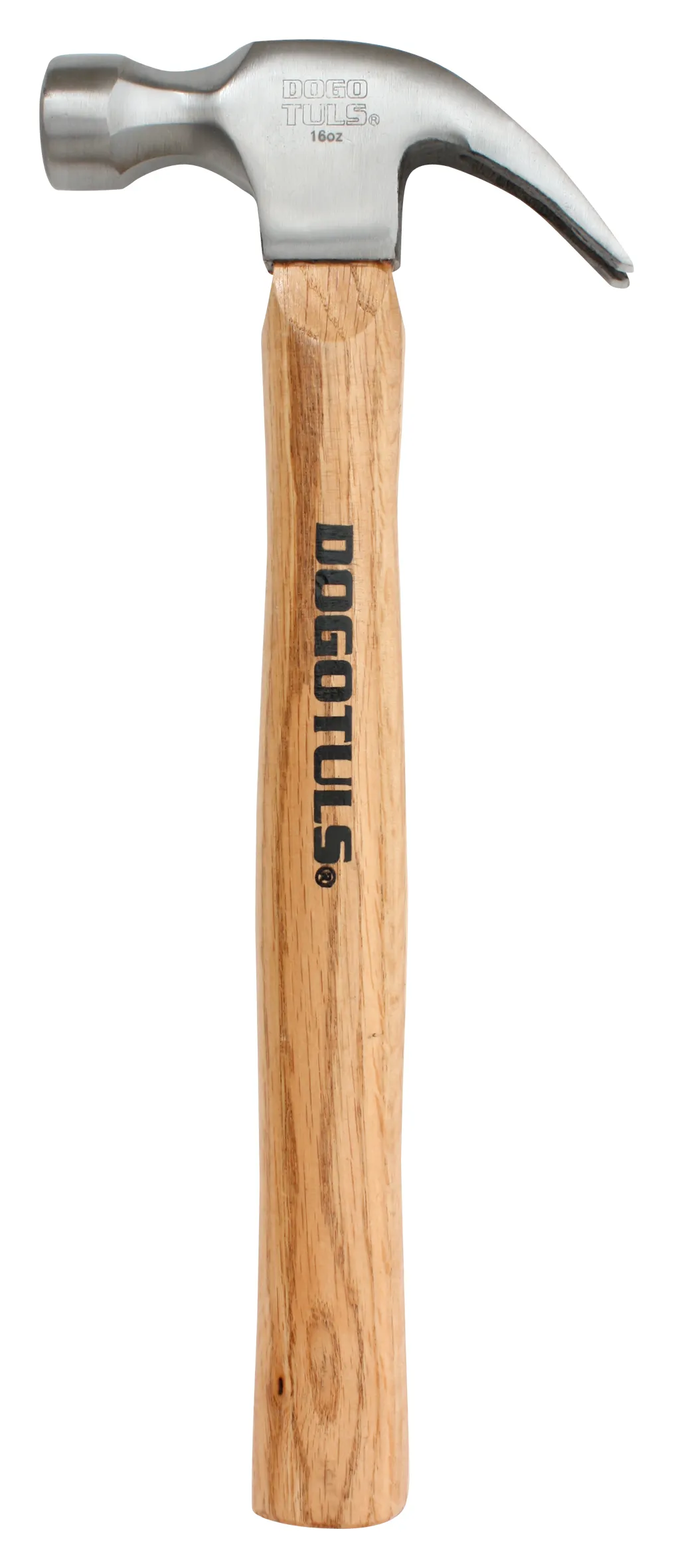 Martillo Uña Curva 16 oz Mango Madera - Paquete 4 Piezas