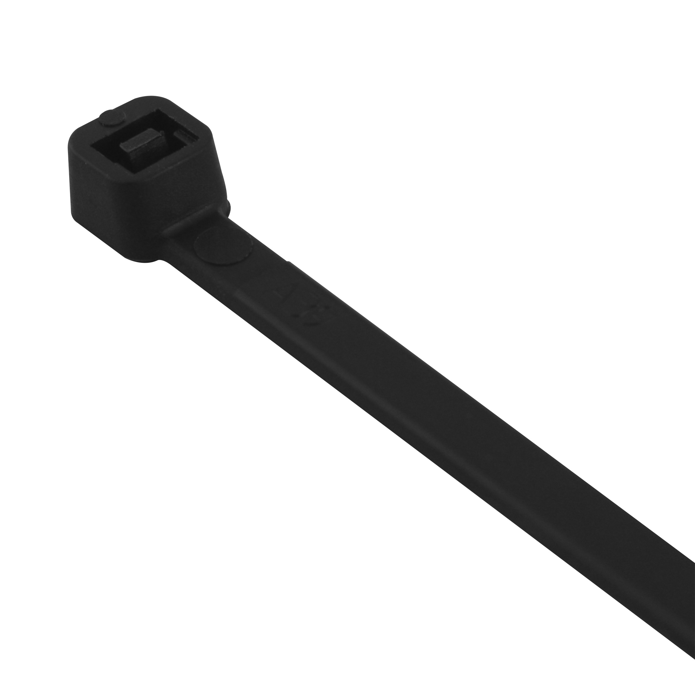 Cintilla Sujetacable Negra 3" - Paquete 5 Piezas