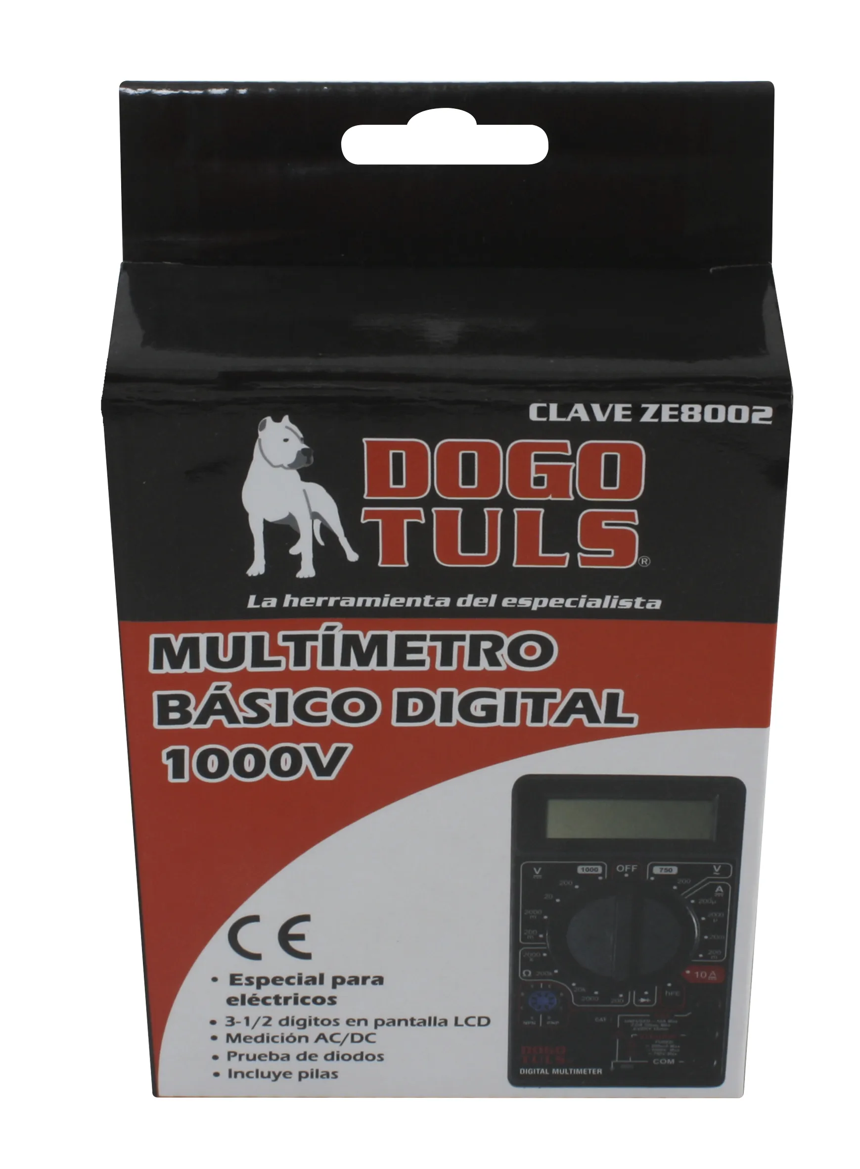 Multímetro Básico Dogotuls Digital 1000 V - Imagen 2