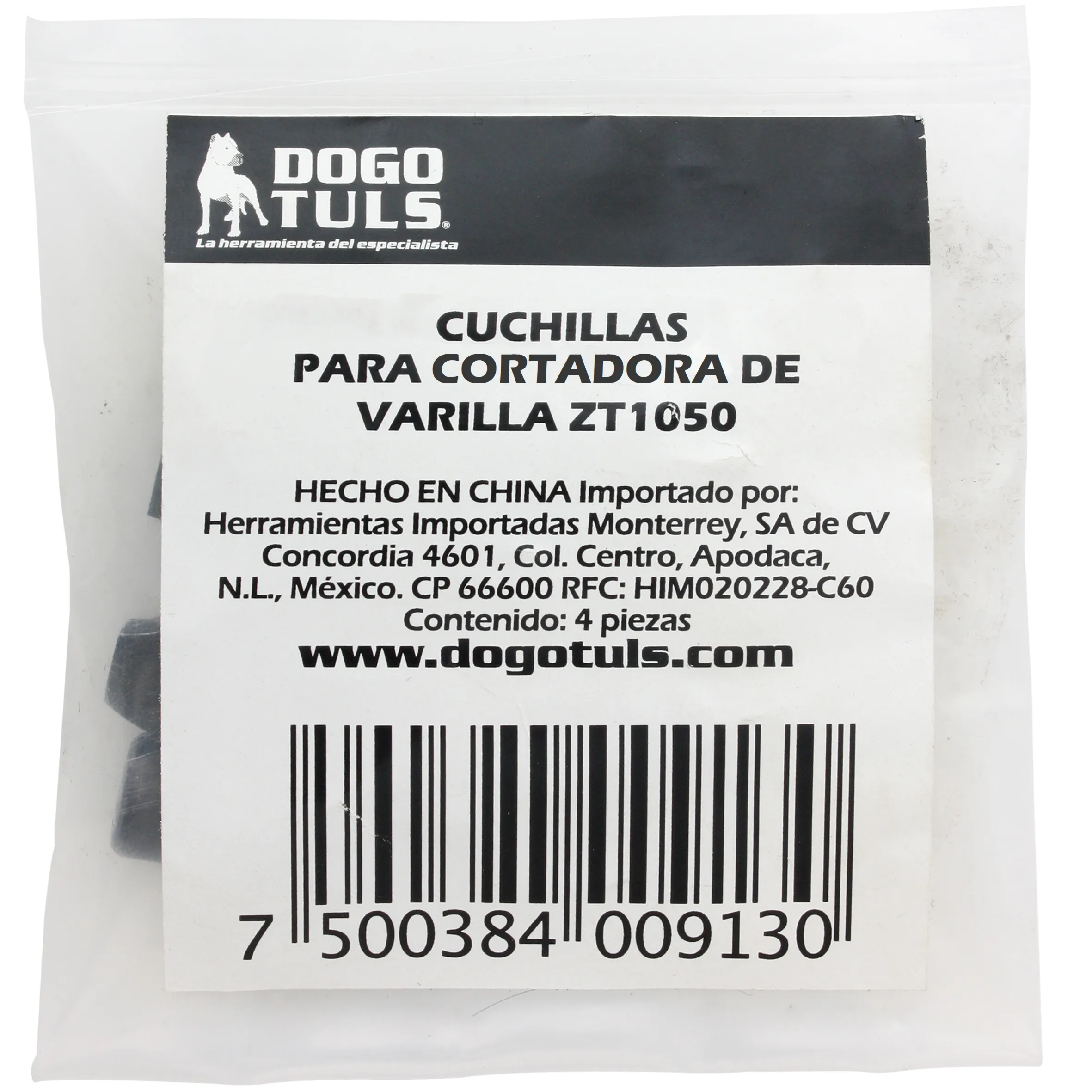 Cuchillas de Repuesto 5/16" para ZT1050 - Imagen 2